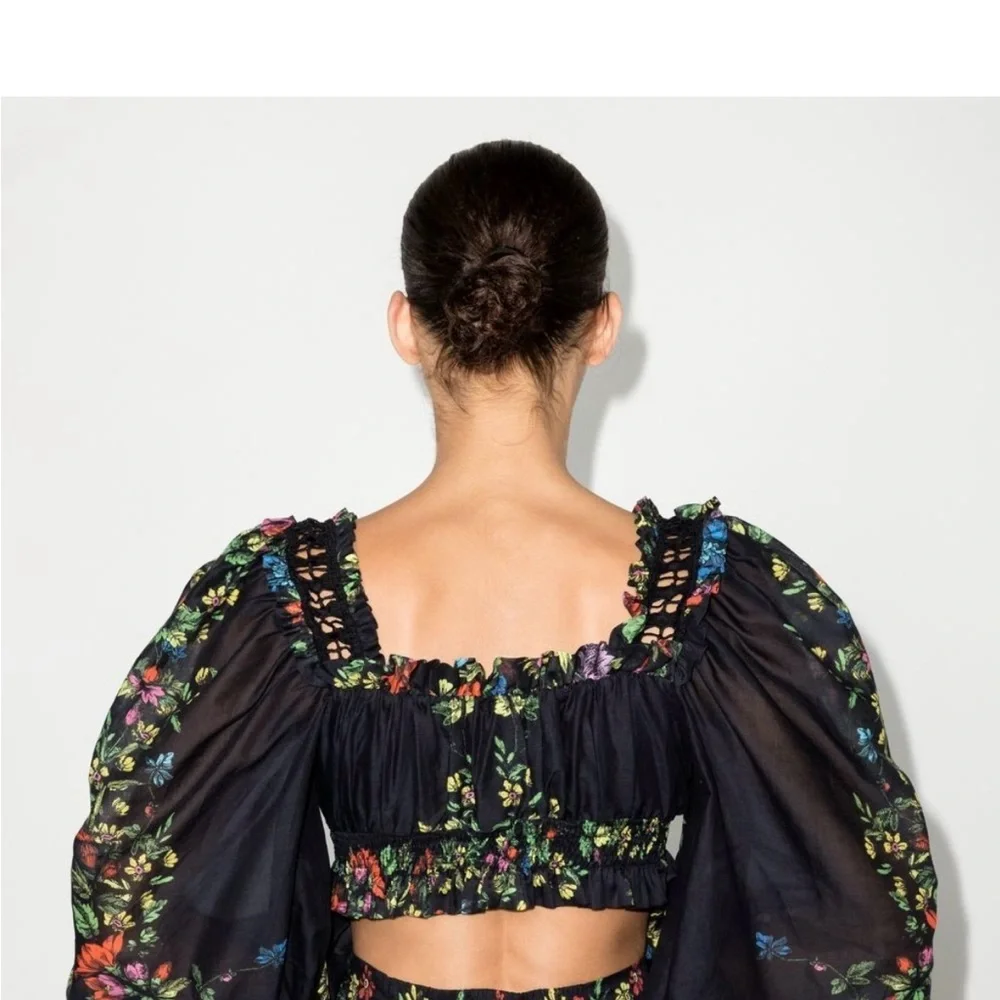 Charo Ruiz Ibiza Cropped Top BNWT - Picture 3 of 10